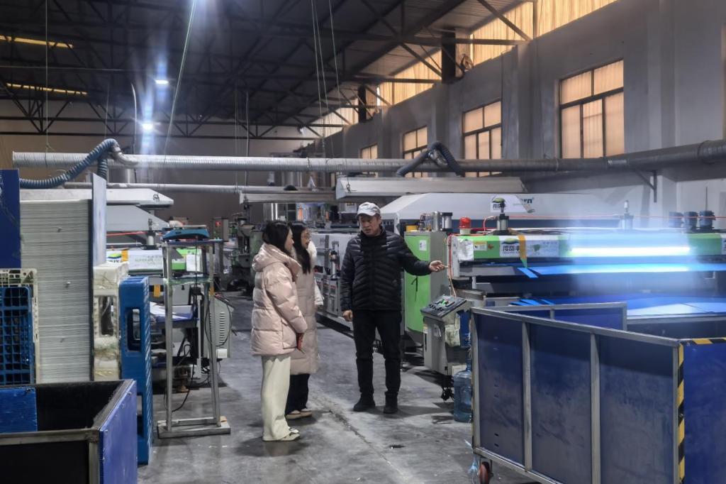 访企拓岗促就业 深化合作育新才——商务贸易系教师赴海岱丰(山东)新材料科技等企业走访调研